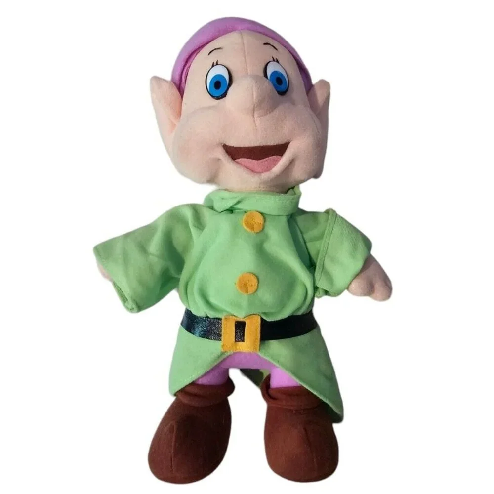 Disney Mattel Snow White Dopey Dwarf Plush Doll 12
